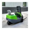 640 (4) Three wheeled electric forklift