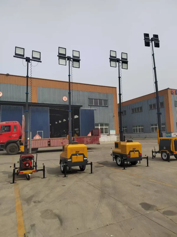 8 Mobile Lighting Tower