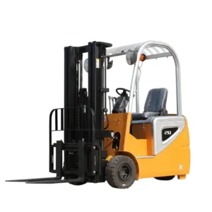 Three wheeled electric forklift