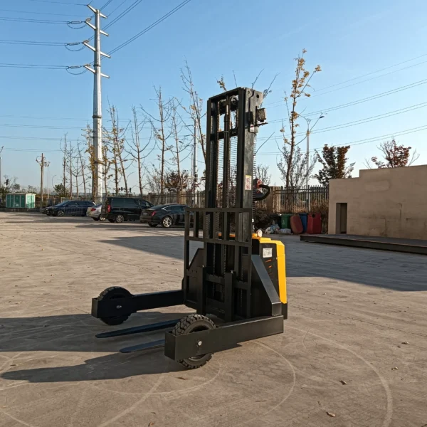 Full Electric Off Road Stand On Stacker